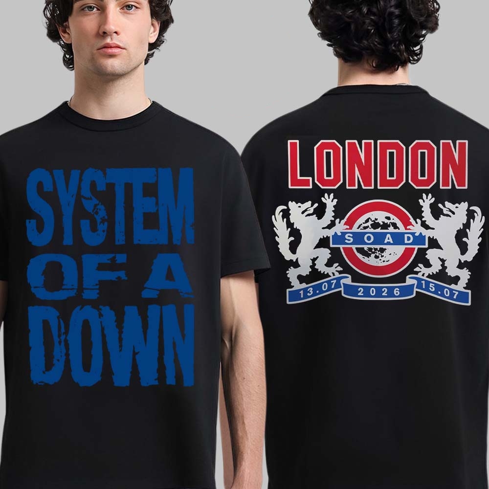 Men'S Fashion Uk 2026 - Футболка System of A Down SOAD