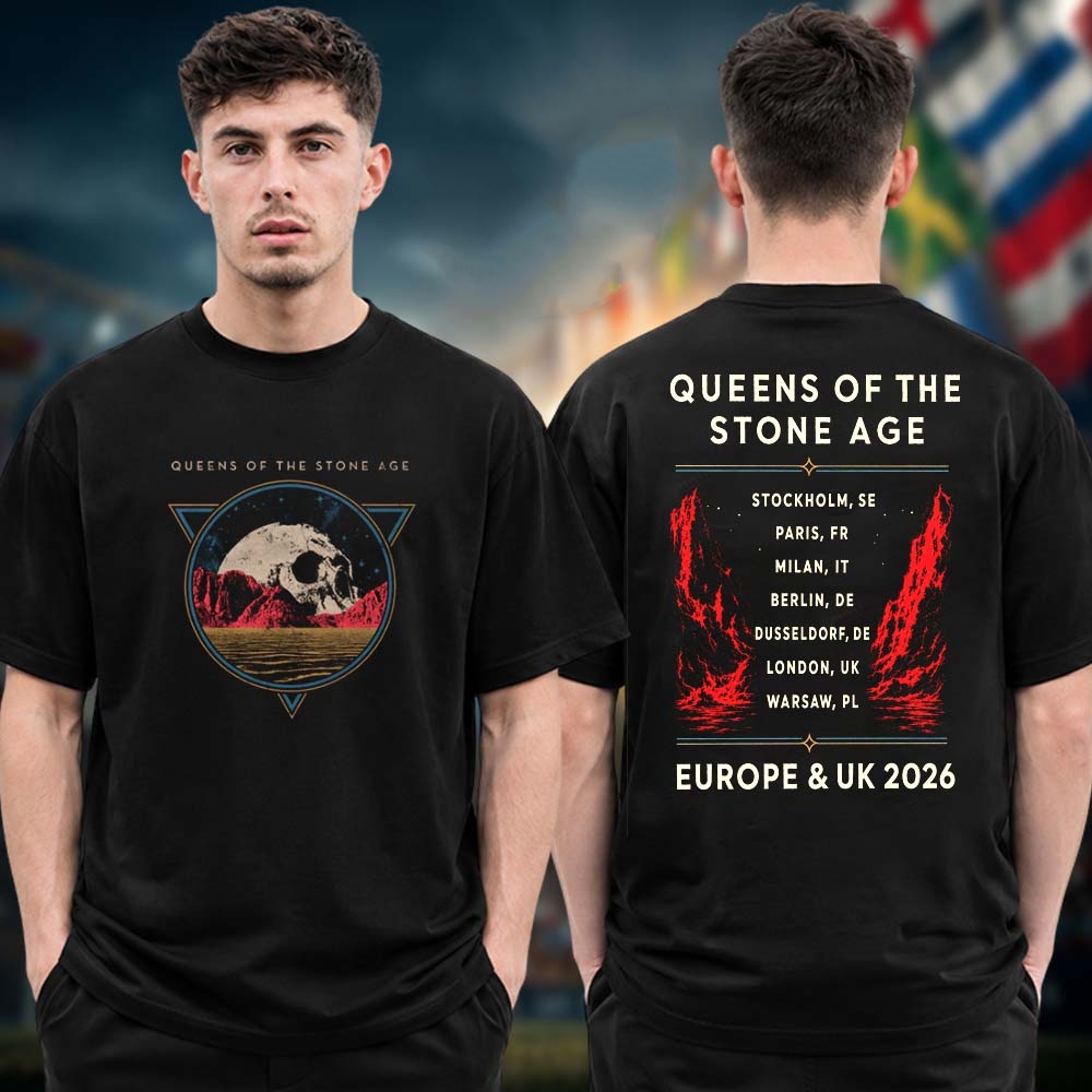 Men'S Fashion Uk 2026 - Футболка Queens of the Stone Age
