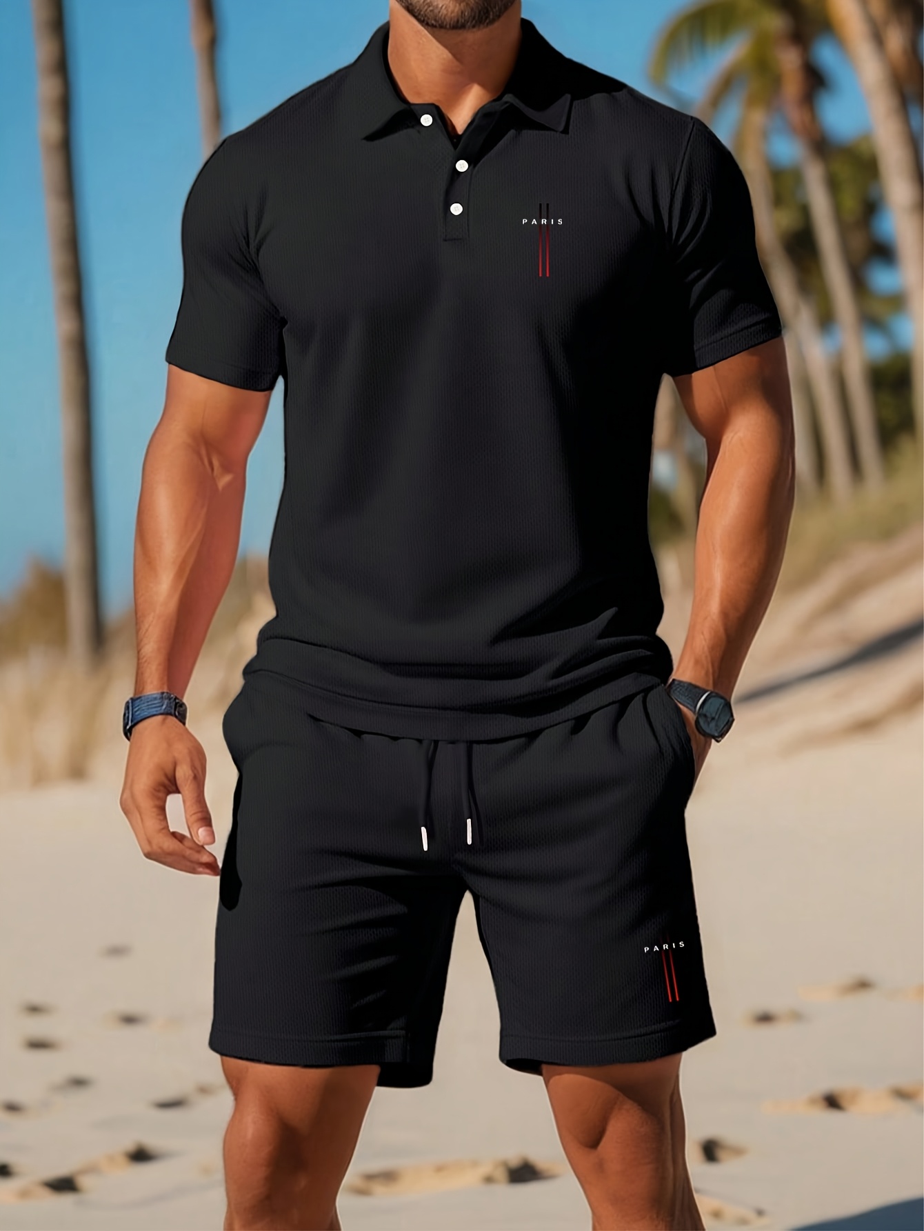 Men'S Fashion Rules - Летний мужской комплект поло 2026 года
