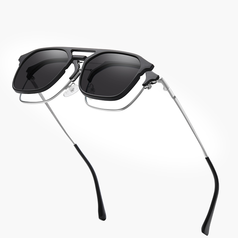 Men'S Fashion Glasses - Поляризованные солнцезащитные очки на клипсе, мужские