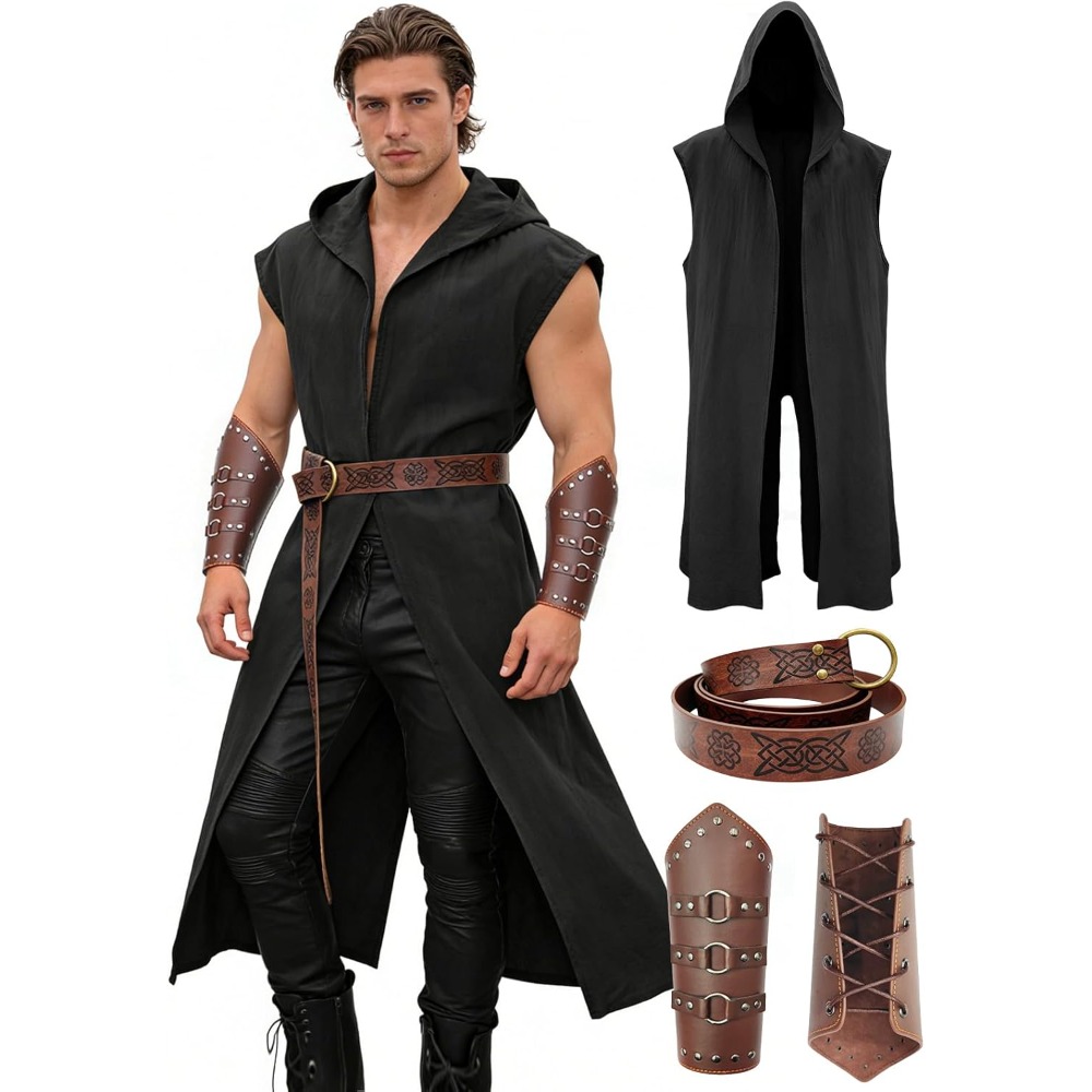 Belt Mens Fashion - Мужской костюм в стиле Ренессанс –