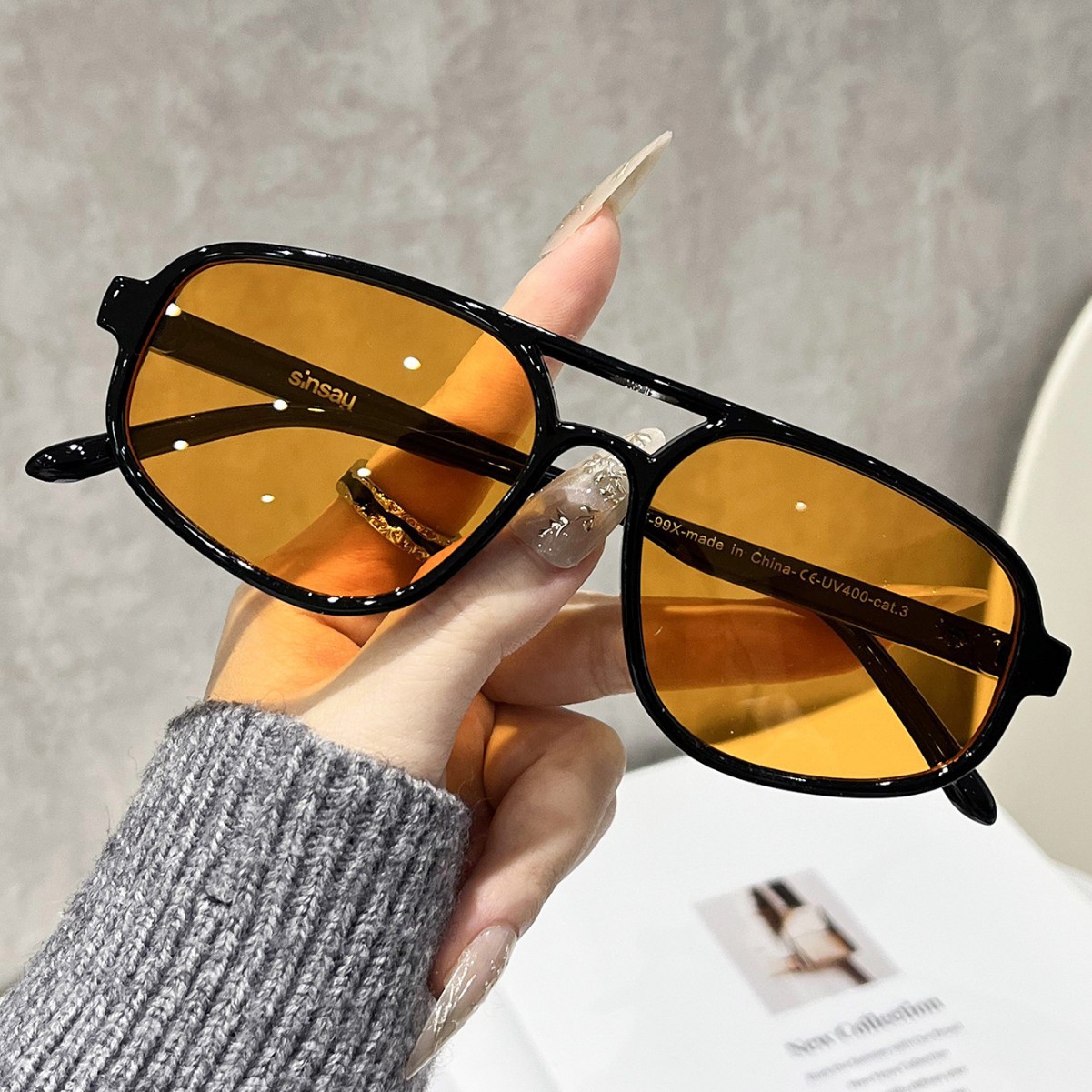 Men'S Fashion Glasses - Новые ретро-солнцезащитные очки овальной формы для