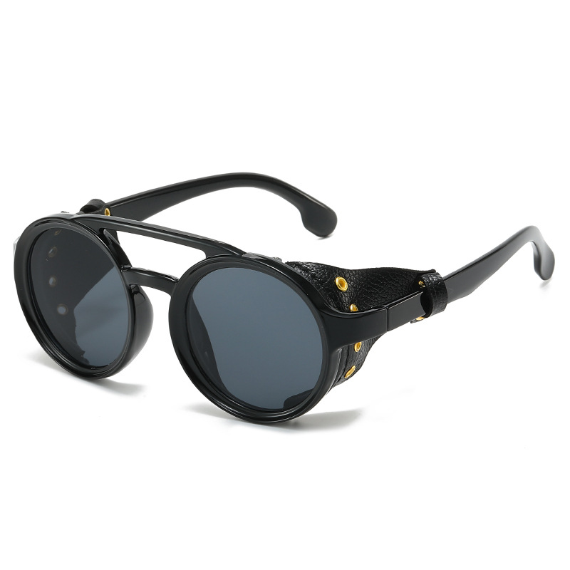 Men'S Fashion Round Glasses - Ретро-солнцезащитные очки с защитой от ультрафиолета
