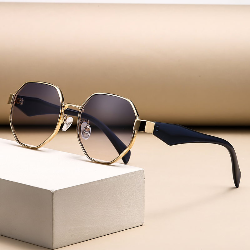 Men'S Fashion Round Glasses - Новые женские солнцезащитные очки в ретро-стиле