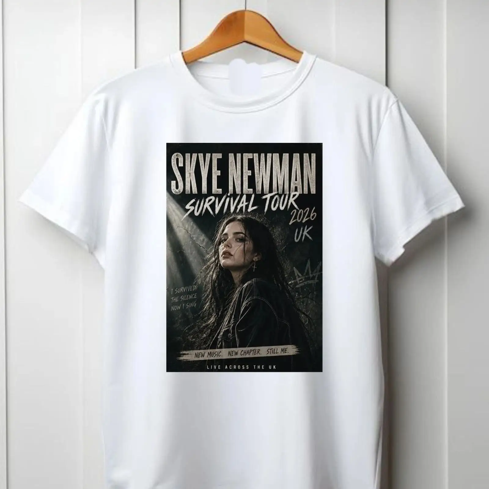 Men'S Fashion Uk 2026 - Футболка Skye Newman Survival Tour 2026