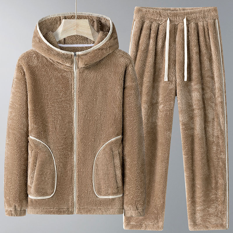 Mens Fashion Zip Up - Новый мужской зимний комплект 2026: худи