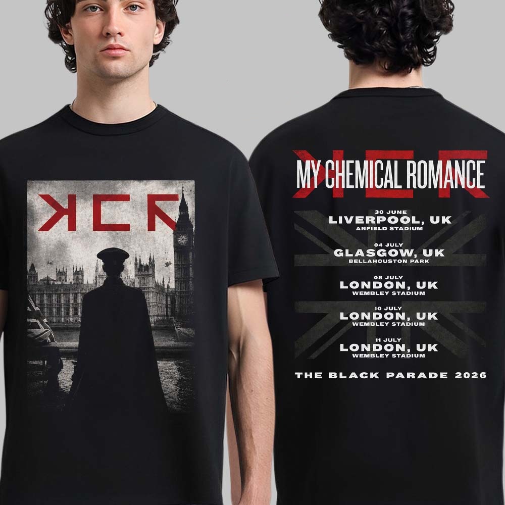 Men'S Fashion Uk 2026 - Футболка унисекс My Chemical Romance The