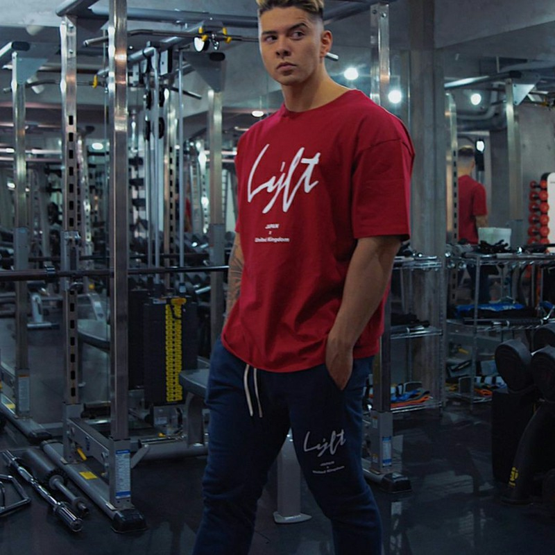 Men'S Fashion Uk - Футболка мужская летняя хлопковая с круглым