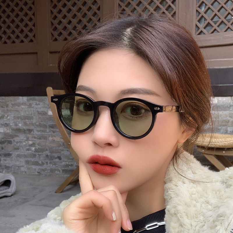 Men'S Fashion Round Glasses - Новые маленькие круглые солнцезащитные очки для