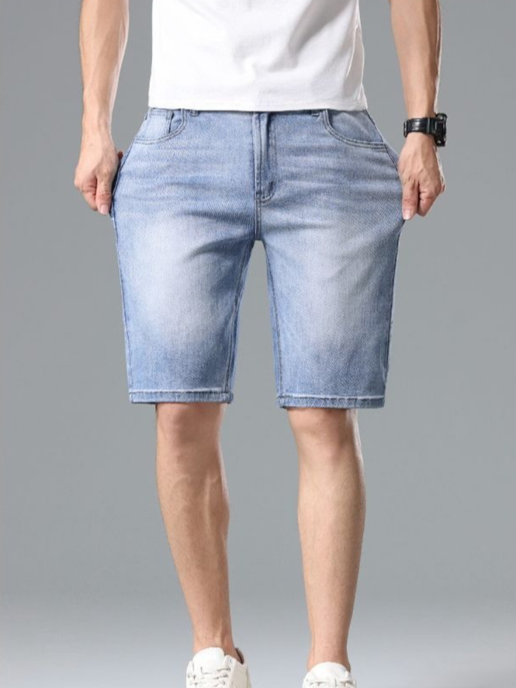 Men'S Fashion For Hot Weather - Летние мужские джинсовые шорты свободного кроя,