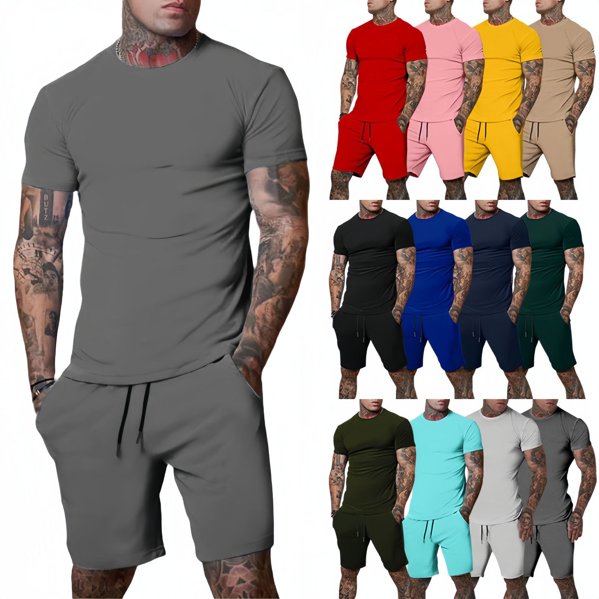 Men'S Fashion Rules - Модный и повседневный летний спортивный костюм