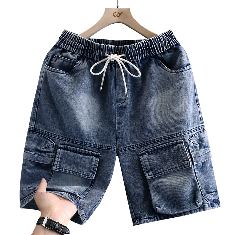 Men'S Fashion Jeans - Мужские шорты-карго: Новинка летней моды, тонкие,
