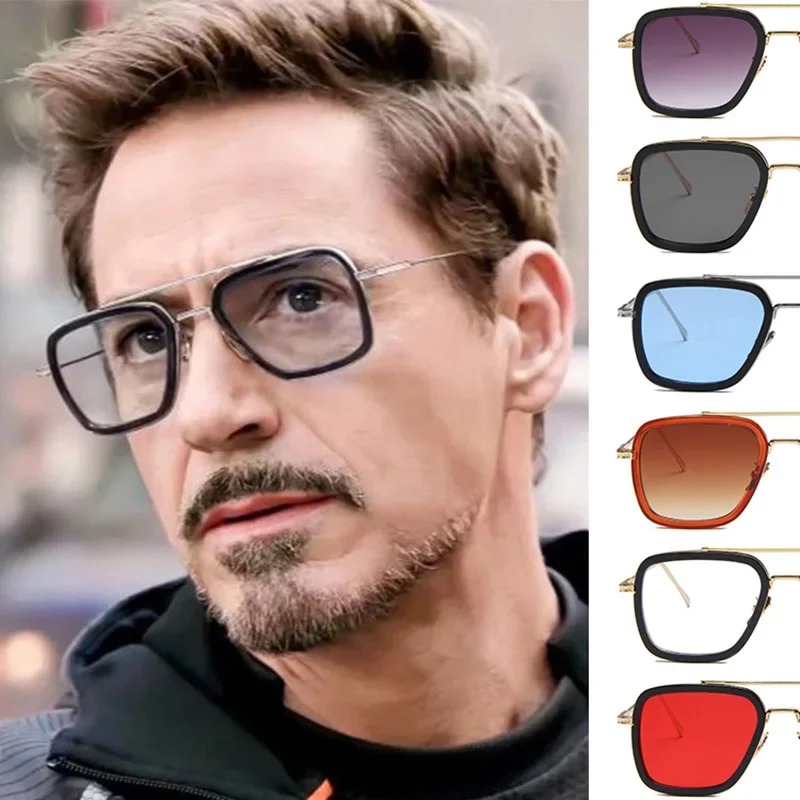 Men'S Fashion Glasses - Солнцезащитные очки в стиле стимпанк Тони