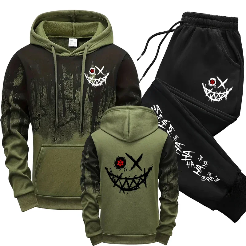 Mens Fashion Workwear - Осенне-зимний мужской повседневный спортивный костюм 2026:
