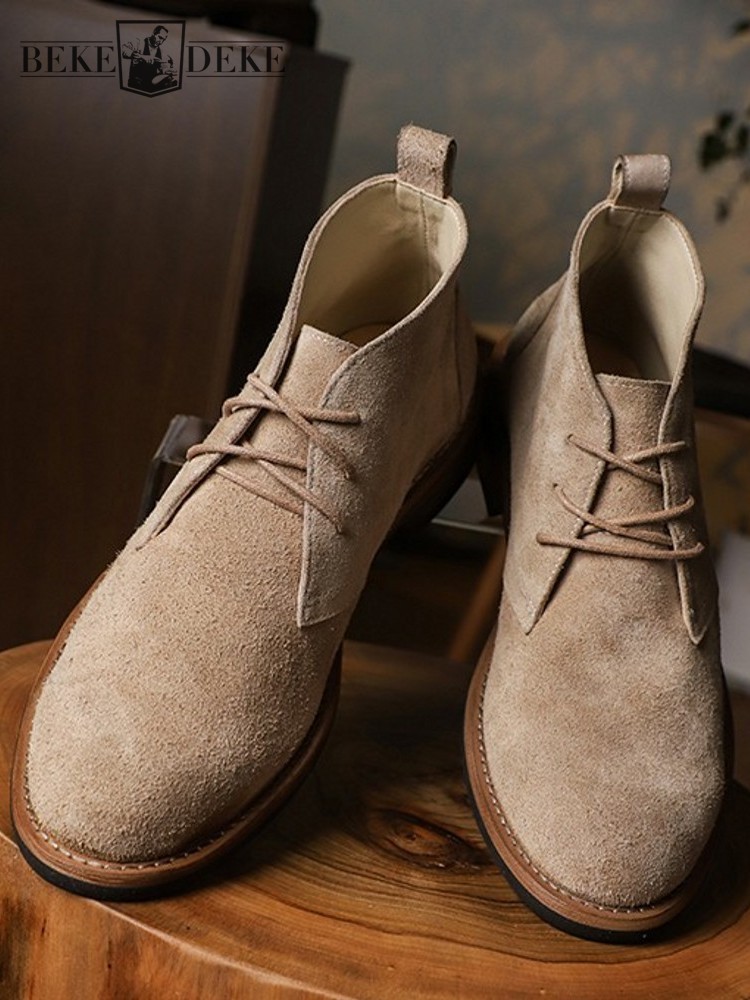Mens Fashion Workwear - Модные универсальные мужские ботильоны ручной работы