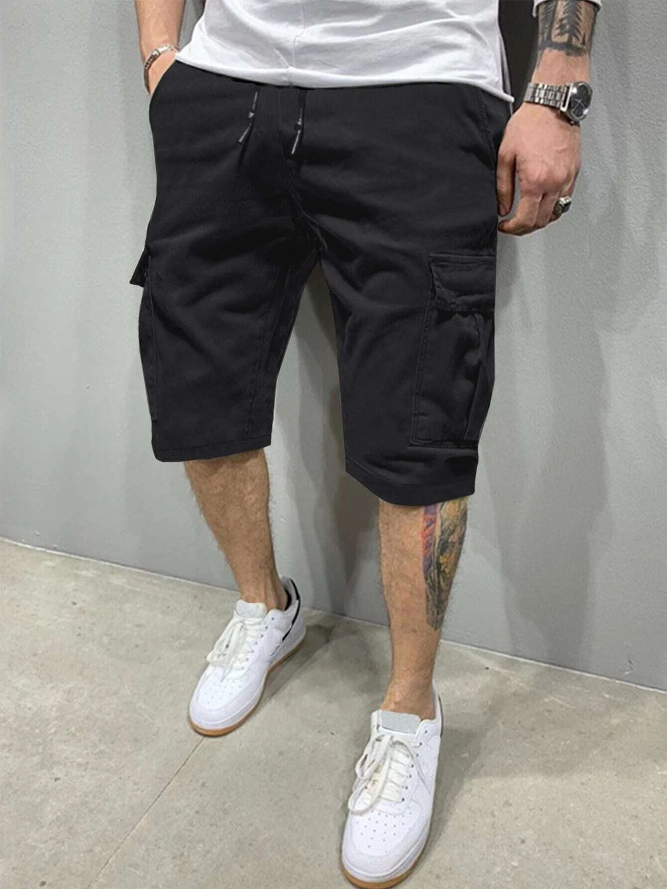 Летние мужские укороченные брю – обзор и цена Mens Fashion Workwear