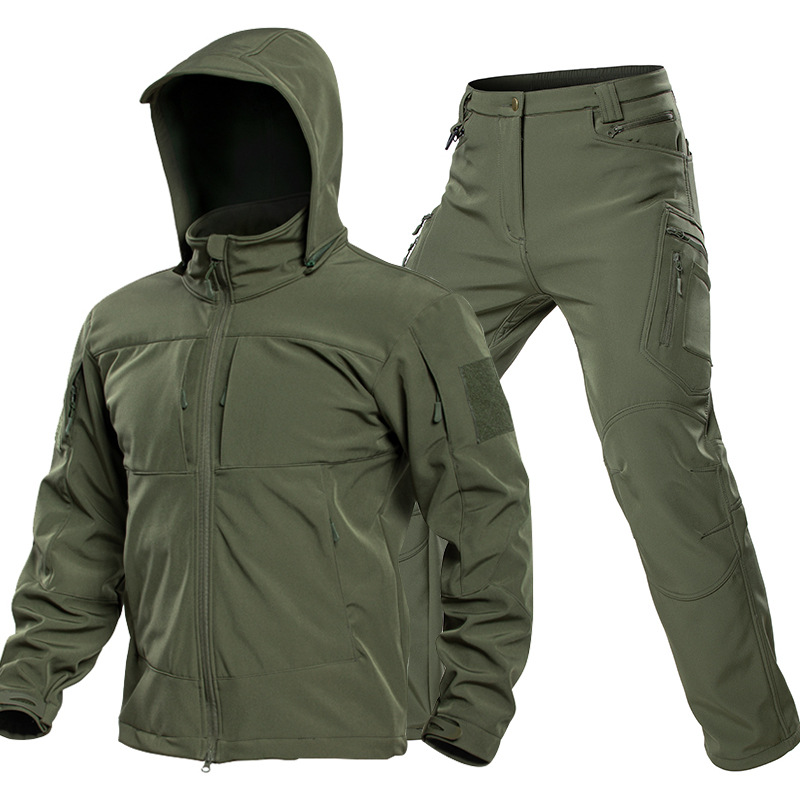 Тактический софтшелл-костюм дл – обзор и цена Mens Fashion Zip Up