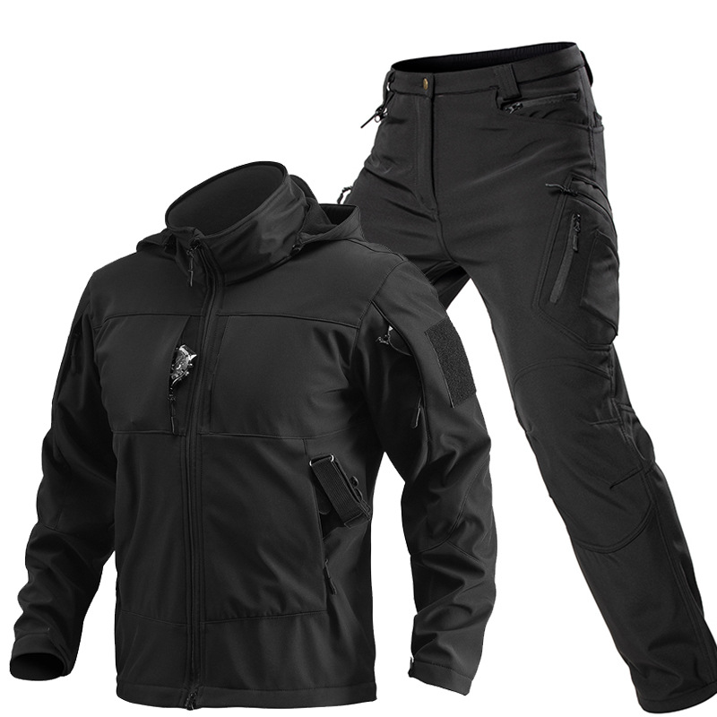 Тактический софтшелл-костюм дл – обзор и цена Mens Fashion Zip Up
