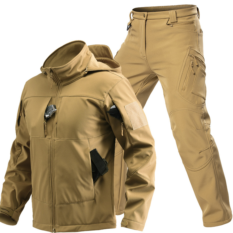 Тактический софтшелл-костюм дл – обзор и цена Mens Fashion Zip Up