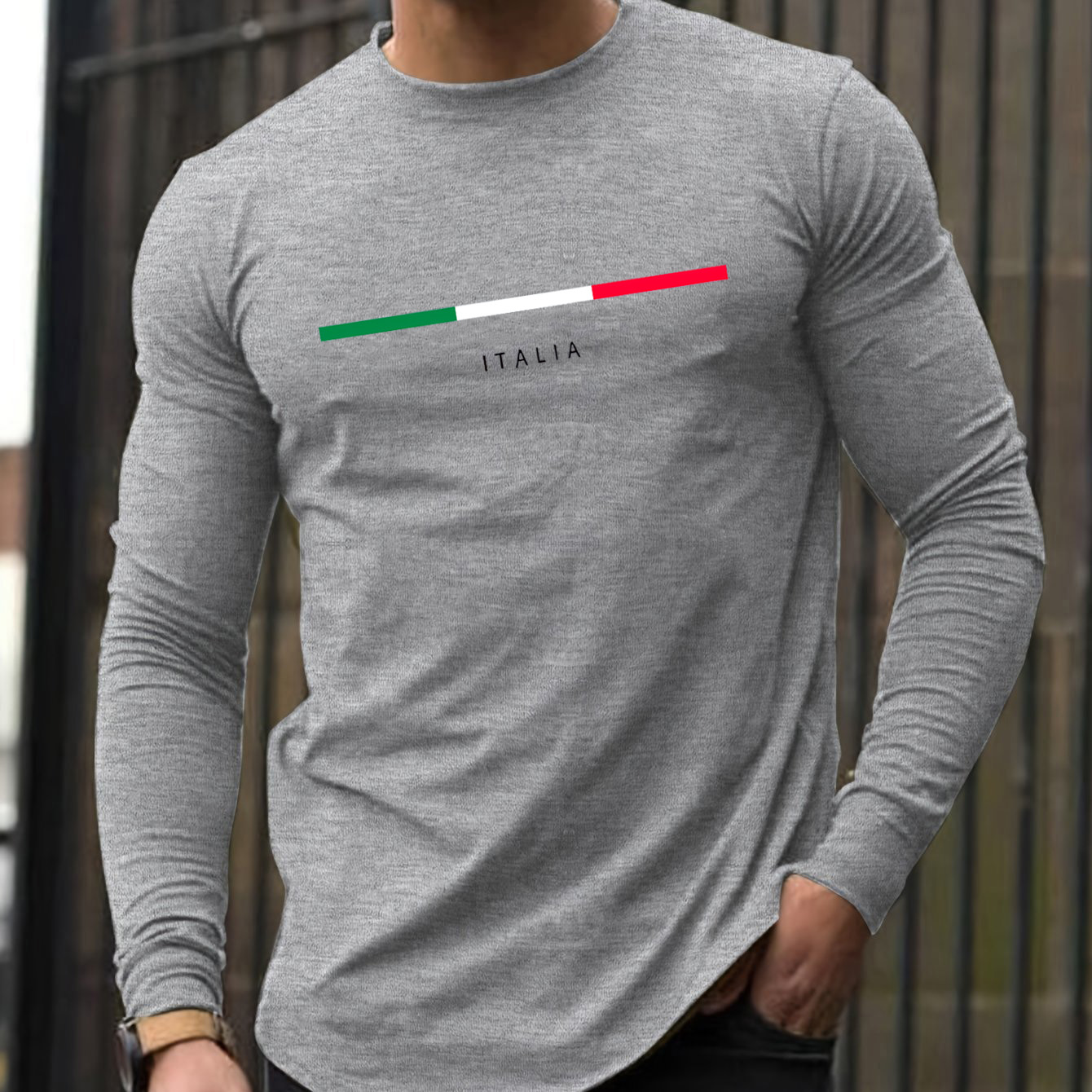 Мужская свободная футболка из  – обзор и цена Mens Fashion Casual