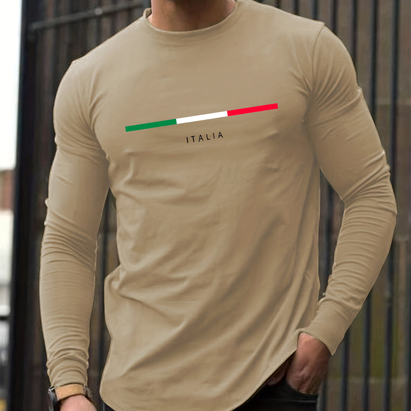 Мужская свободная футболка из  – обзор и цена Mens Fashion Casual