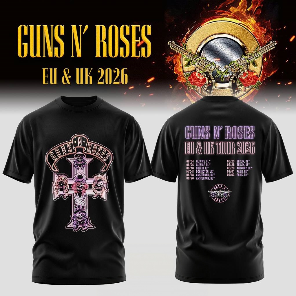 Футболка с принтом Guns N Rose – обзор и цена Men'S Fashion Uk