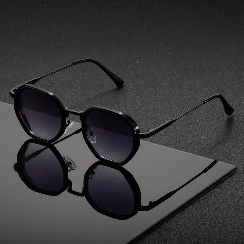 1 пара модных круглых металлич – обзор и цена Men'S Fashion Round Glasses
