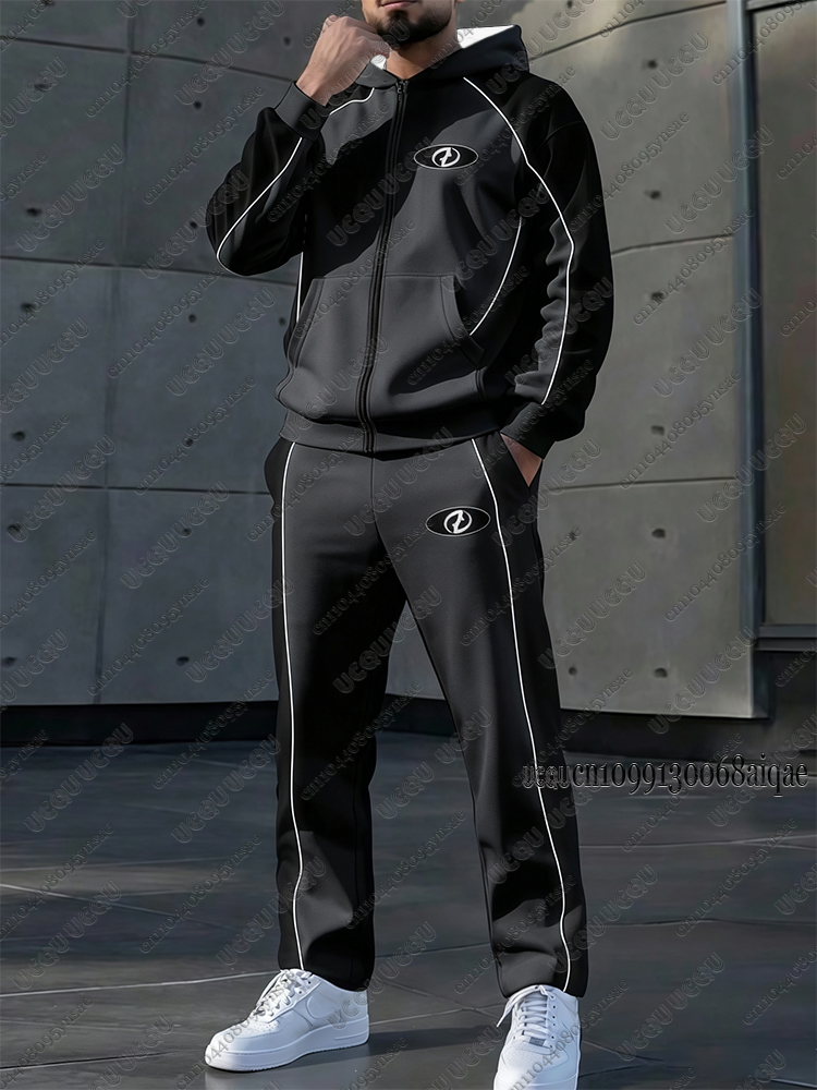 Осенне-зимний новый мужской сп – обзор и цена Mens Fashion Zip Up