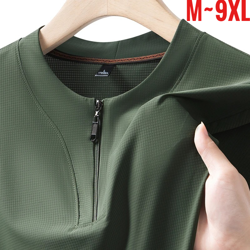 Мужская футболка-поло из ледян – обзор и цена Mens Fashion Zip Up