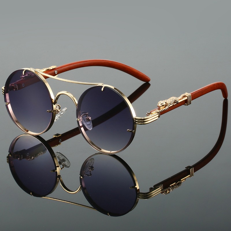 Популярные круглые солнцезащит – обзор и цена Men'S Fashion Round Glasses