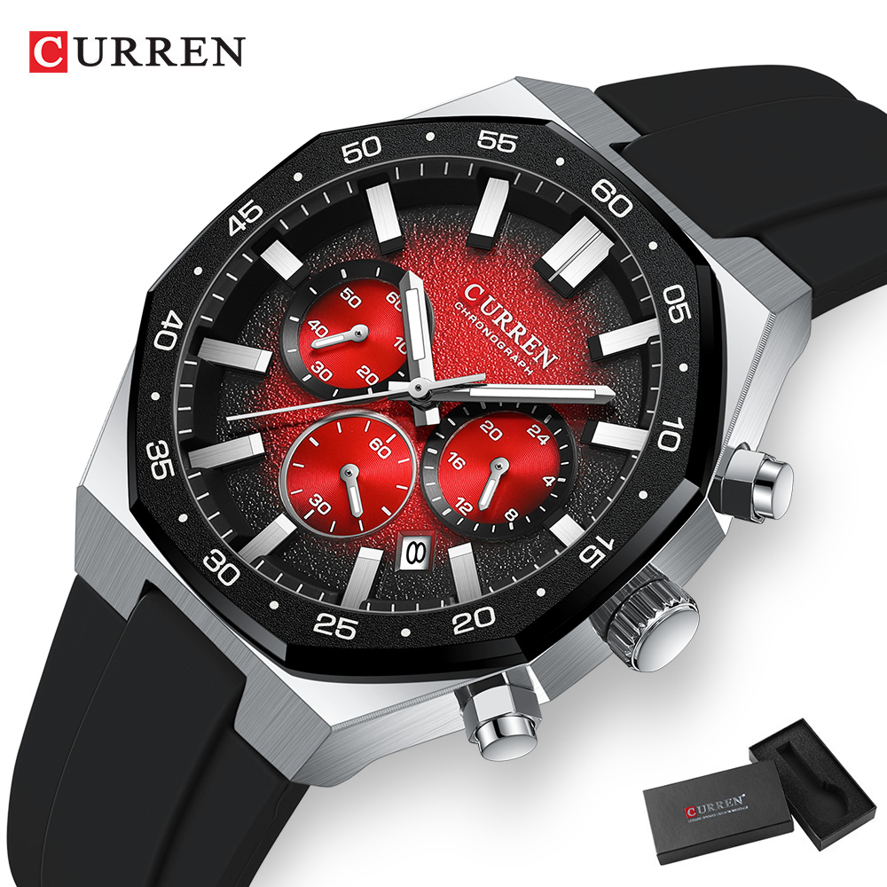 Мужские спортивные часы CURREN – обзор и цена Belt Mens Fashion