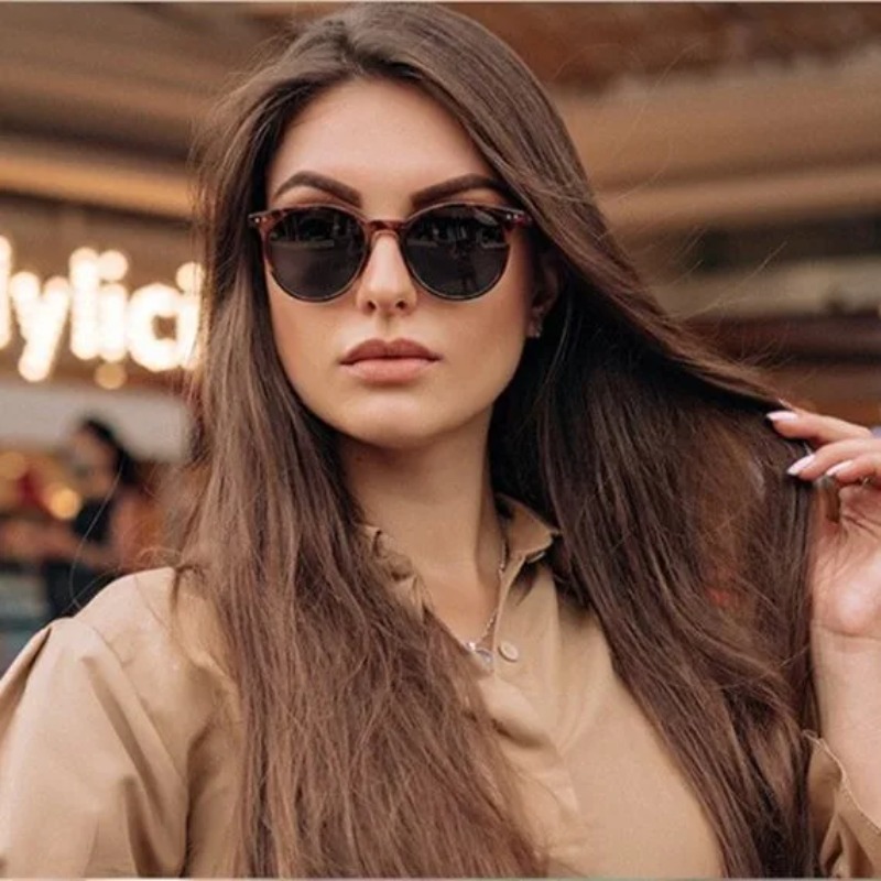Винтажные модные круглые солнц – обзор и цена Men'S Fashion Round Glasses