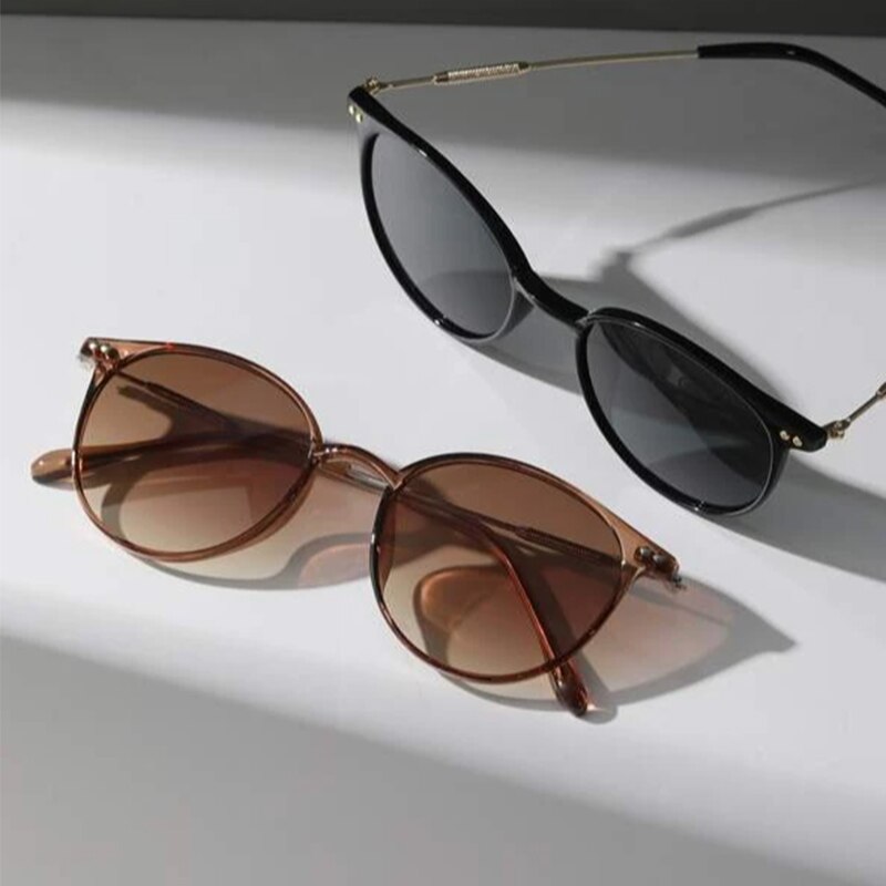 2 пары маленьких круглых солнц – обзор и цена Men'S Fashion Round Glasses