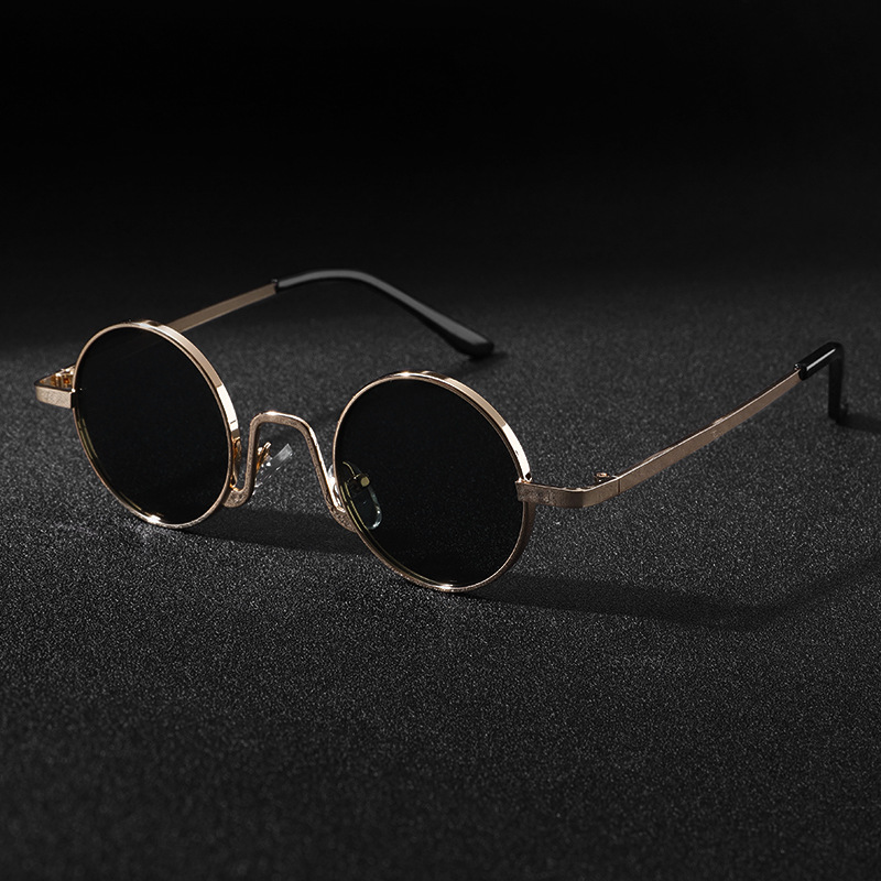 Винтажные дизайнерские солнцез – обзор и цена Men'S Fashion Round Glasses
