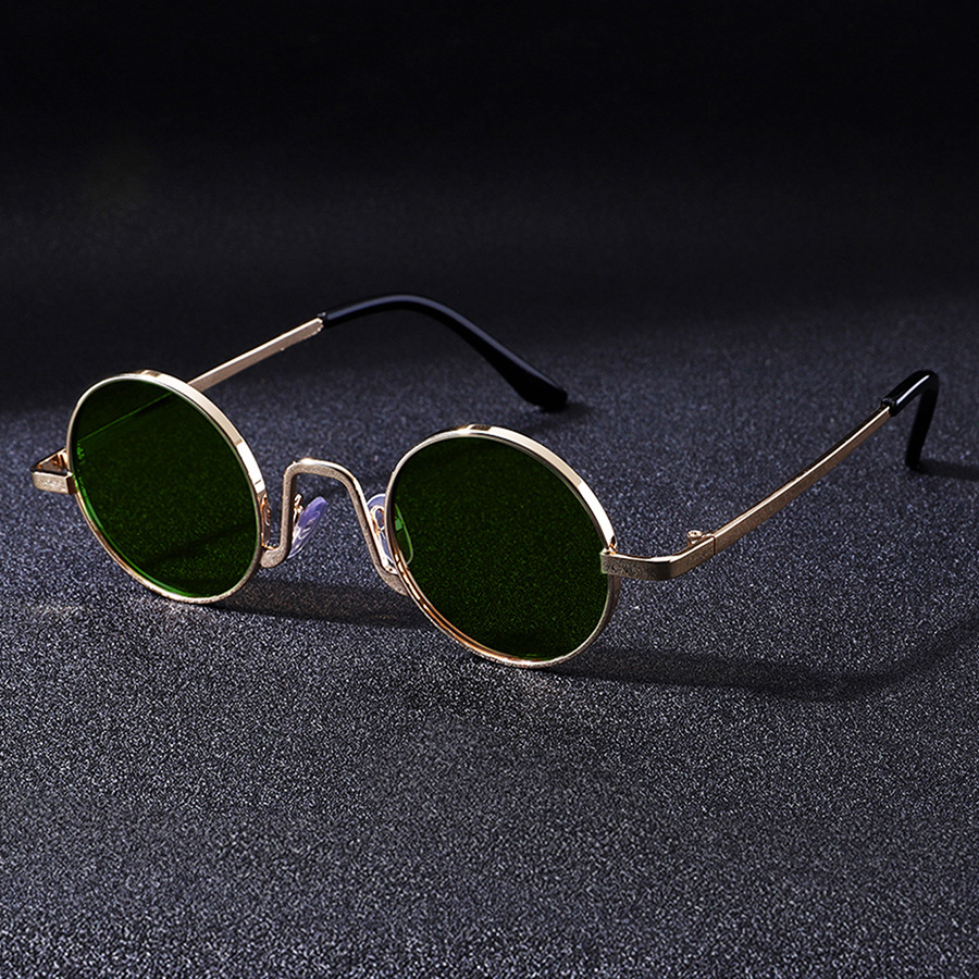 Винтажные дизайнерские солнцез – обзор и цена Men'S Fashion Round Glasses