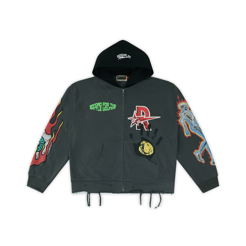 26SS Новые мужские комплекты R – обзор и цена Mens Fashion Zip Up