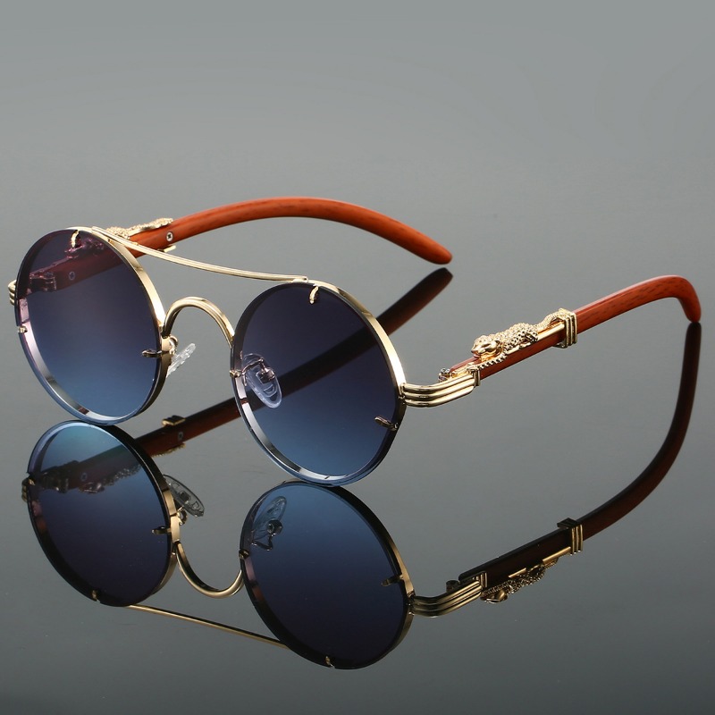 Популярные круглые солнцезащит – обзор и цена Men'S Fashion Round Glasses