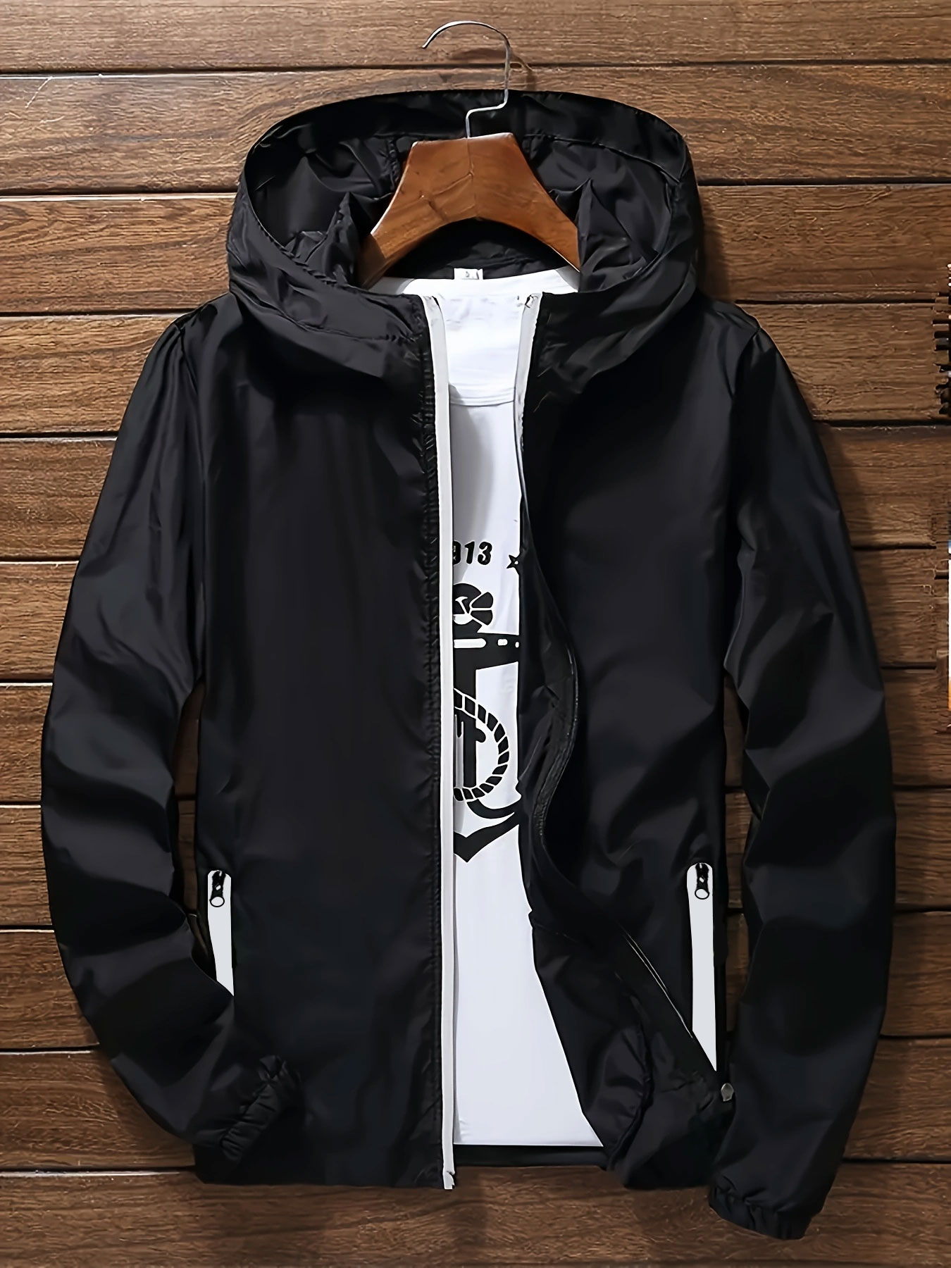 Мужская премиальная легкая вет – обзор и цена Mens Fashion Zip Up